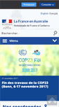 Mobile Screenshot of ambafrance-au.org